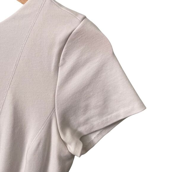 Banana Republic White Round neck Mini Dress in Size 2P - Picture 9 of 13